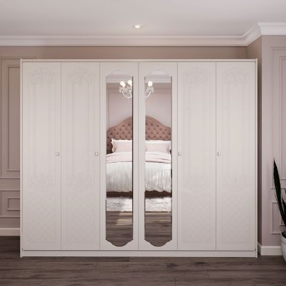 Picture of VICTORIA DOUBLE BED ROOM - WHITE/BEIGE