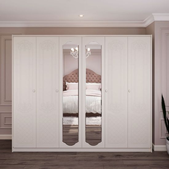 صورة VICTORIA DOUBLE BED ROOM - WHITE/BEIGE