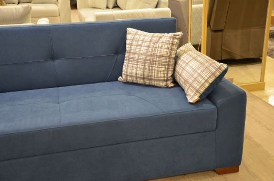 Picture of KABBANI SIMPLE BED SOFA 3 PERSONS - BLUE