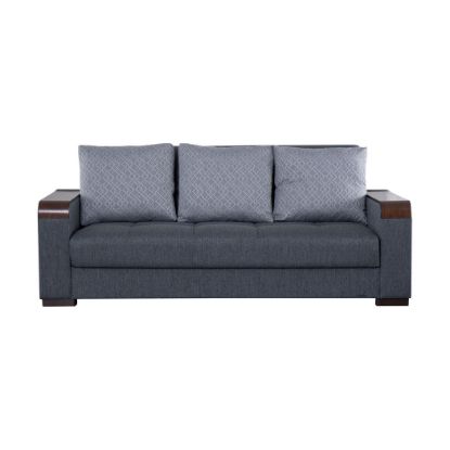Picture of ARYANNA LIVING ROOM  SOFA BED 3 PERSONS - D. GREY