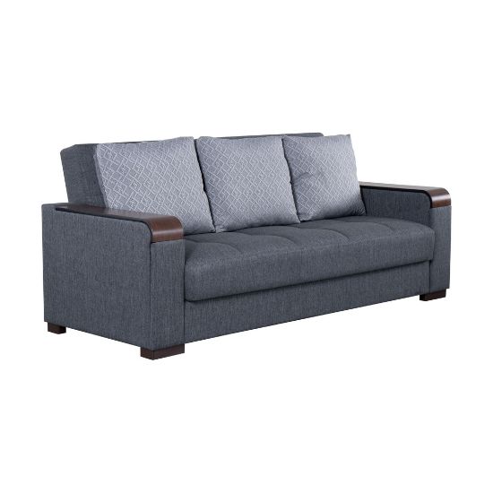 Picture of ARYANNA LIVING ROOM  SOFA BED 3 PERSONS - D. GREY