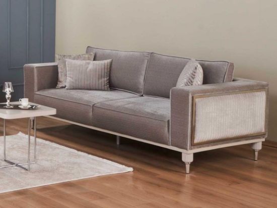 Picture of AVON LIVING ROOM SOFA 3 PERSONS - L. GREY