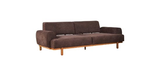 Picture of NATURA LIVING ROOM SOFA SEAT 3 PERSONS - BROUN