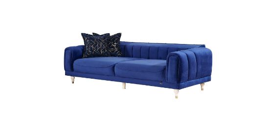 Picture of MIRANDA LIVING ROOM SOFA SEAT 3 PERSONS - BLUE