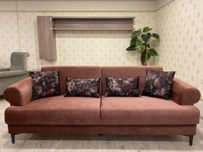 Picture of BULUT LIVING ROOM SOFA SEAT 3 PERSONS - PINK