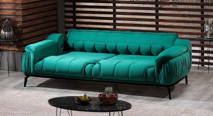 Picture of BELL LIVING ROOM SOFA SEAT 3 PERSONS - GREEN