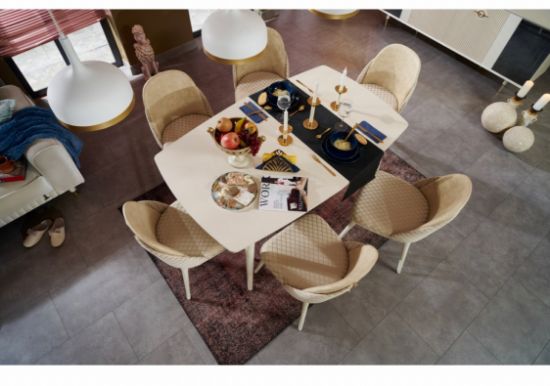 Picture of VALS Dining room 6 persons-white